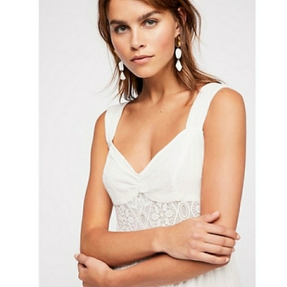 🌼 Free People NWOT "caught your eye" maxi dress - Picture 5 of 15